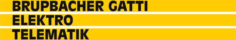 Logo Brupbacher Gatti Elektro Telematik